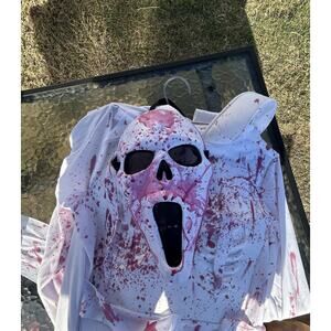 Fun World Banshee Ghost Mask- Costume Large